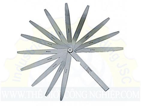 Bộ thước dưỡng đo khe hở Mitutoyo 184-302S, 13 lá/0.03-0.5mm/150mm (Mã đặt hàng: 4636)