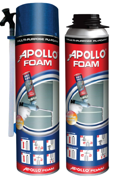 Keo bọt nở foam Apollo 750ml dùng súng (Mã đặt hàng: 778)