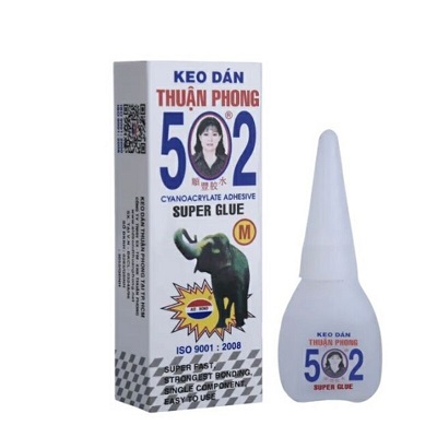 Keo dán sắt 502, chai 100ml, giao ngẫu nhiên nhãn hiệu (Mã đặt hàng: 789)