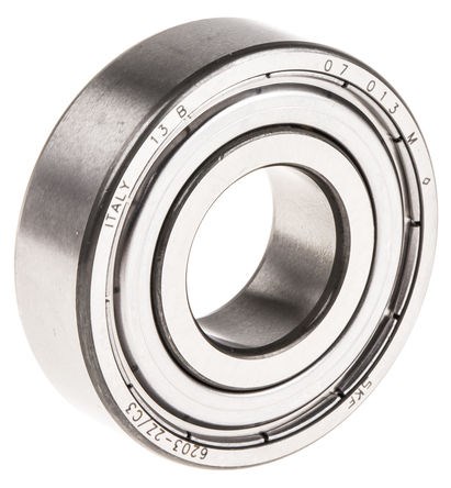 Vòng bi, bạc đạn 40x17mm SKF 6203-2Z (Mã đặt hàng: 30808)