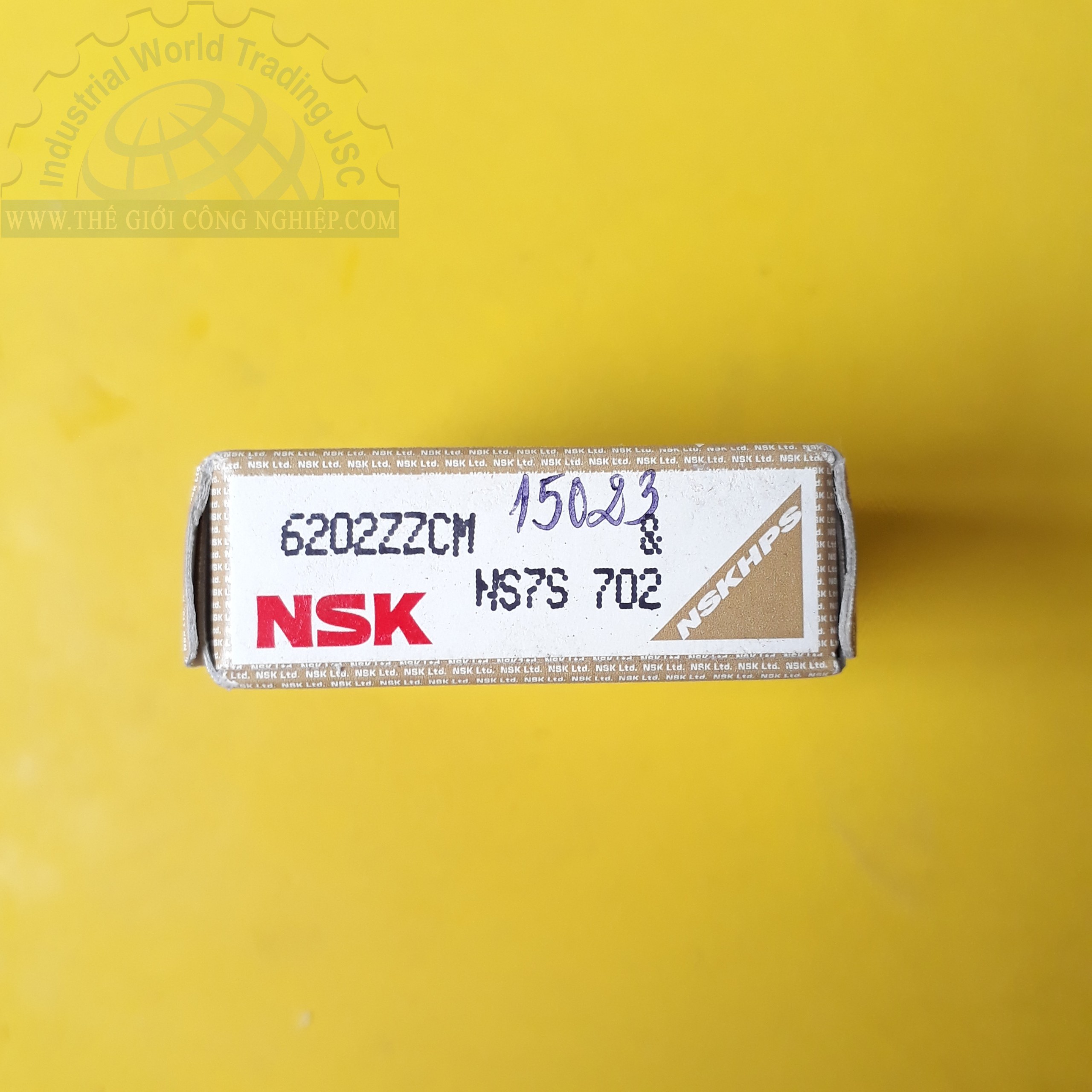 Vòng bi, bạc đạn Nsk 6202ZZ, chất liệu thép quy cách 15 x 35mm (Mã đặt hàng: 15023)